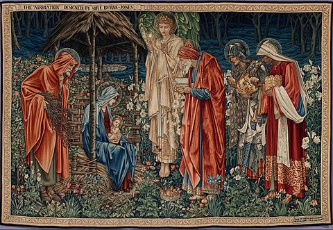 Edward Burne Jones The Adoration of the Magi Google Art Project