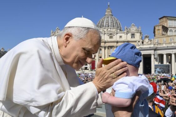 POPE LEO XIV JUBILEE FAMILIES MASS